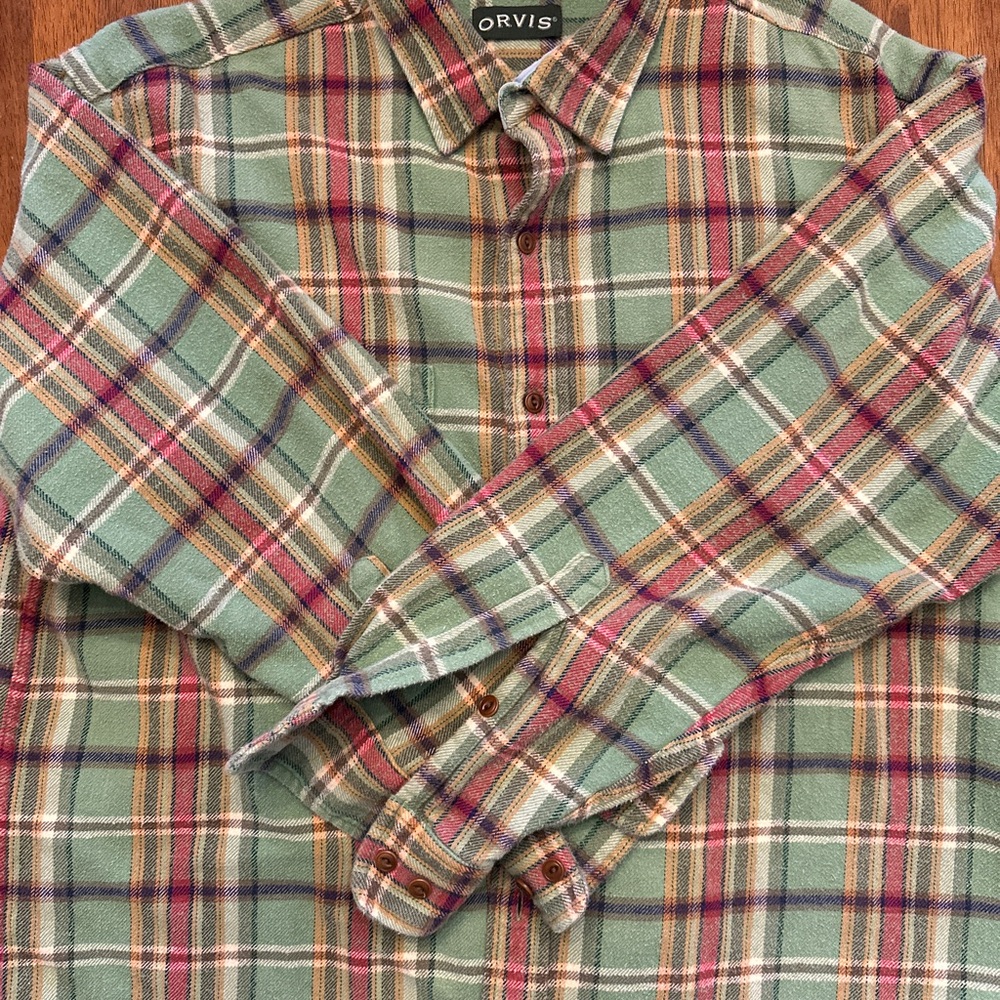 Orvis men’s flannel